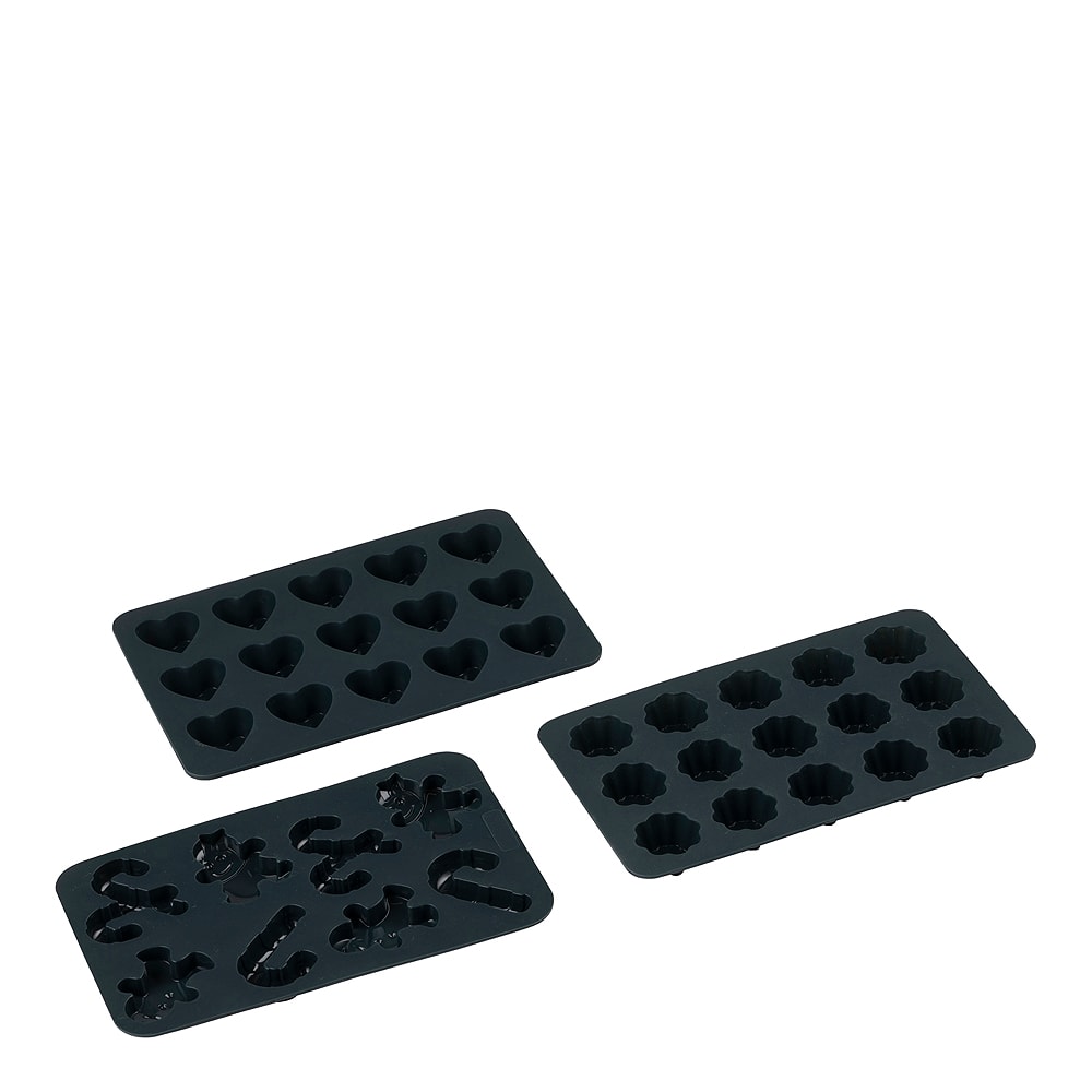 Chokladform SilIkon 3-pack Grå