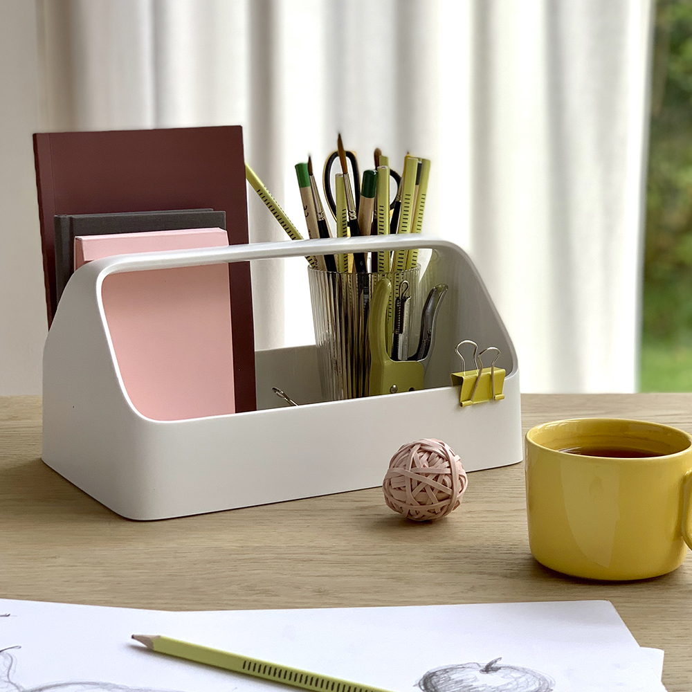 Handy-Box Förvaringsbox 28x18 cm Ljusgrå