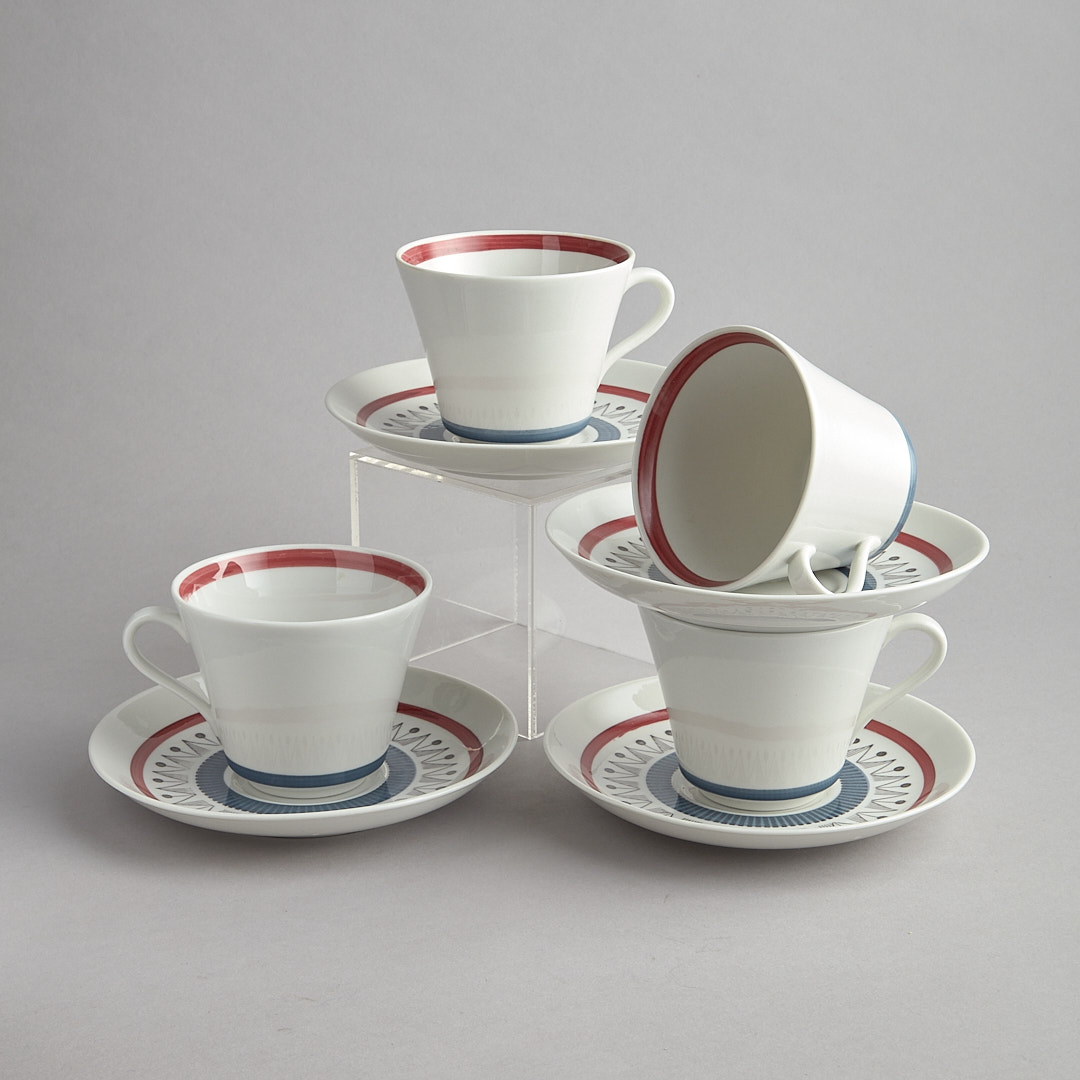 Bimbo 4 koppar med fat