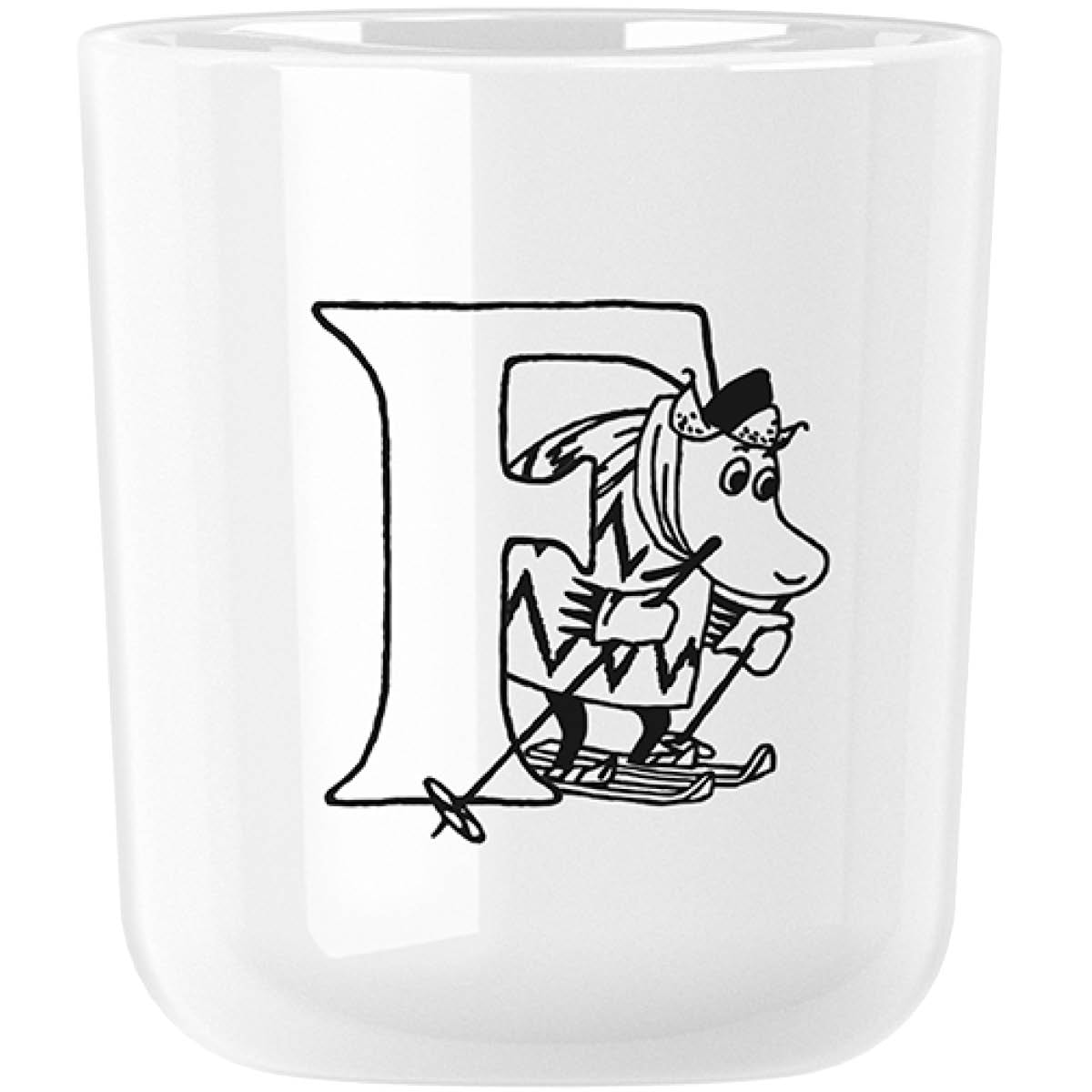 Moomin ABC Mugg 20 cl F Vit