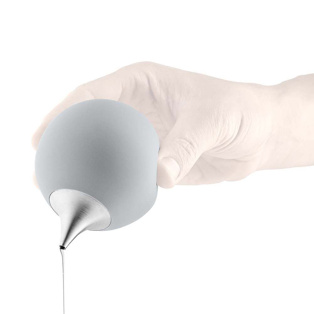 Tvålbehållare Silikon Ljusgrå