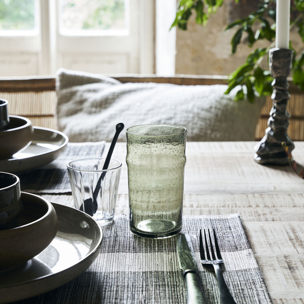 Rain Glas 14 cm 2-pack Grön