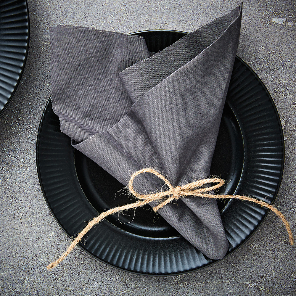 Groovy Tallrik 21 cm Svart