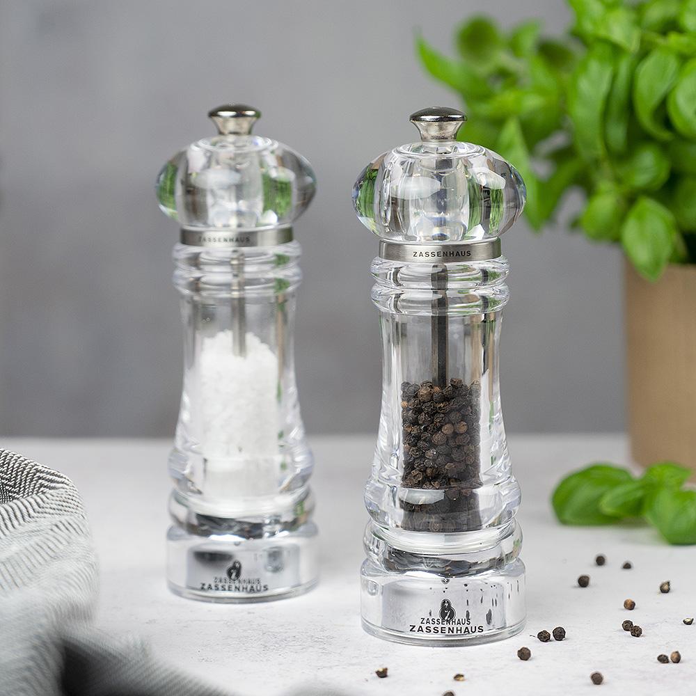 Berlin Kvarnset Salt och Peppar 18 cm Akryl