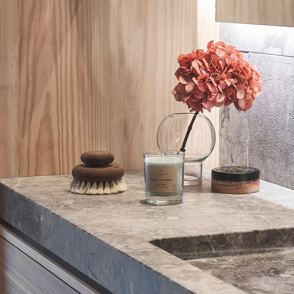 Kras Doftljus 10 cm Dusty Green