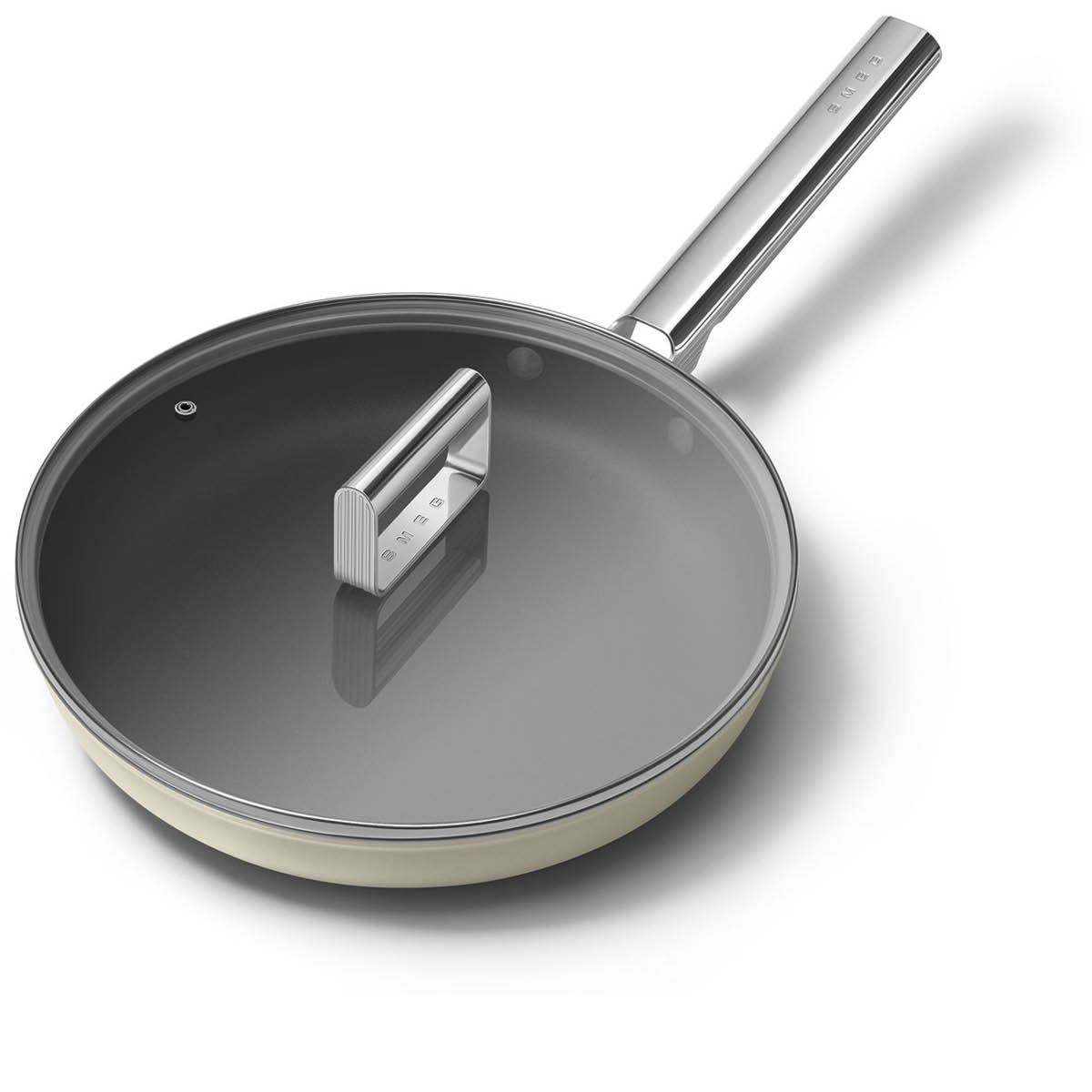 Smeg 50's Style Stekpanna 28 cm Creme