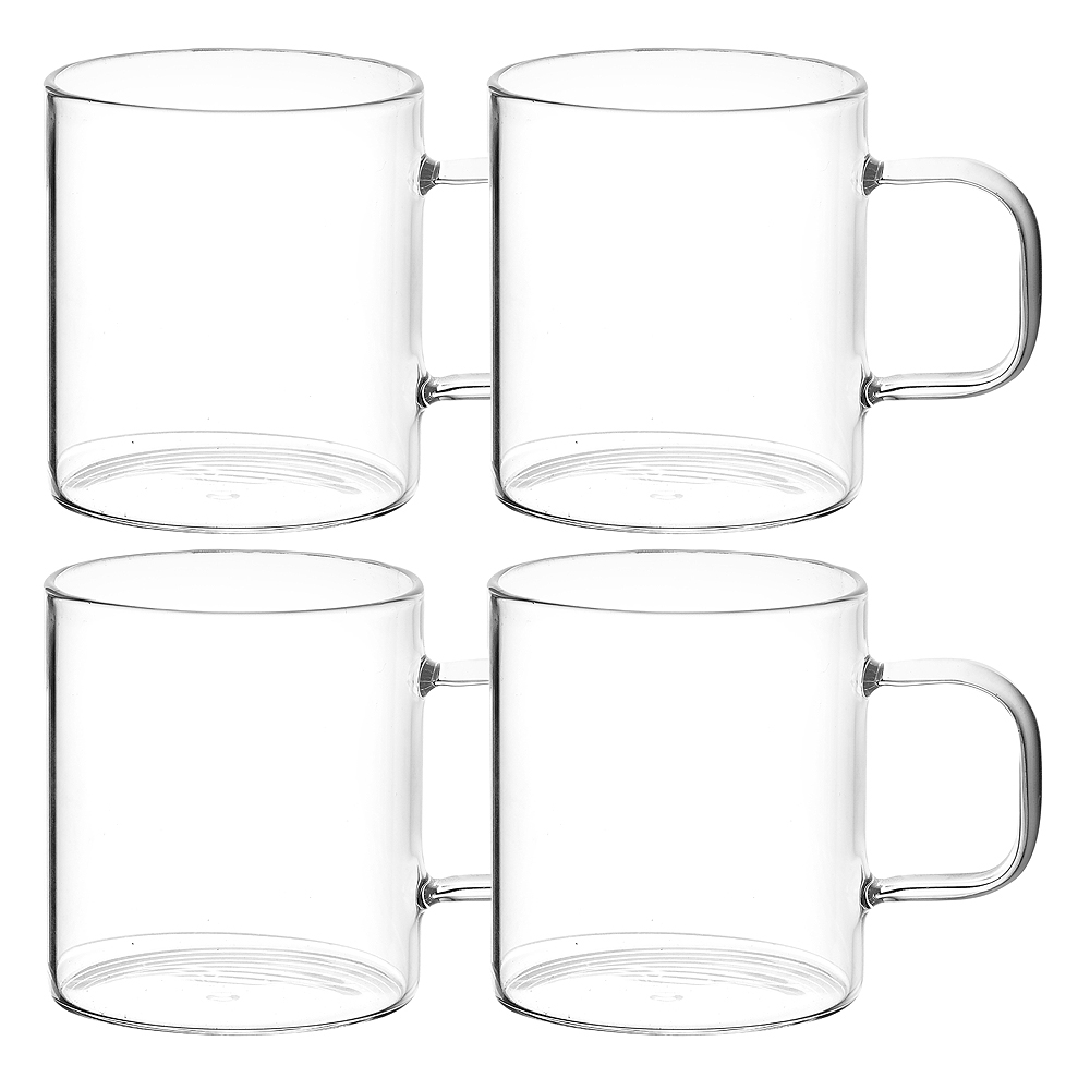 Glasmugg 18 cl 4-pack Klar