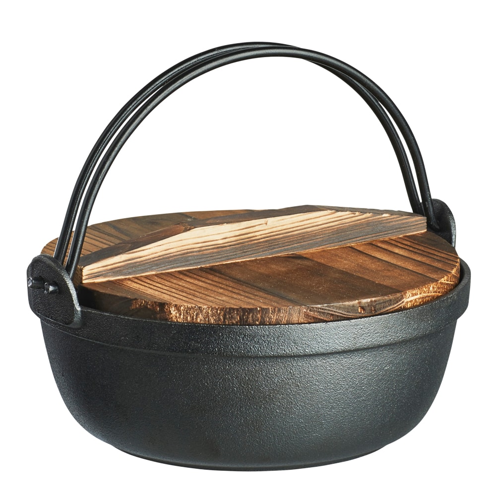 Nabe Gjutjärnsgryta med glaslock 1,8 L