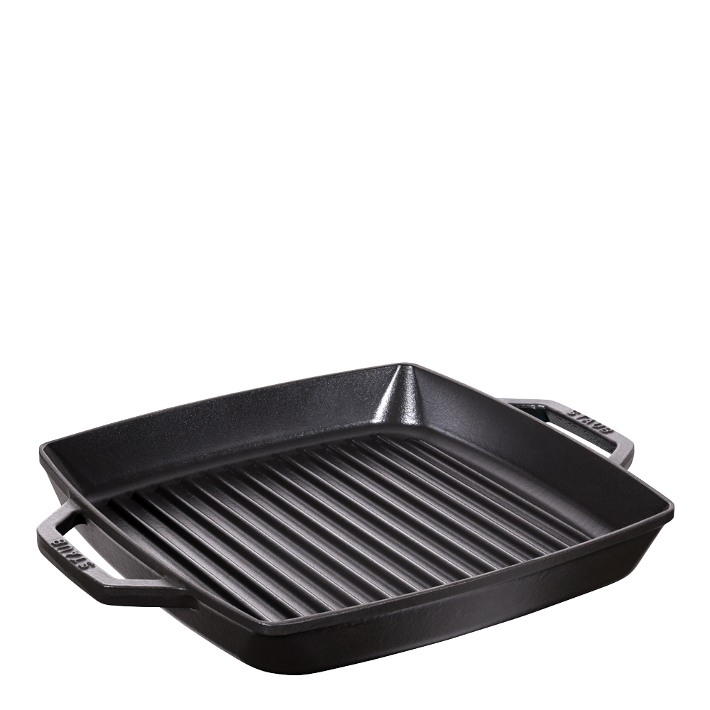 Pure Grillpanna 28 cm kvadratisk Svart
