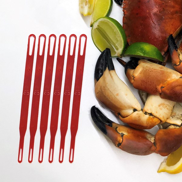 Petpinnar 6-pack Röd