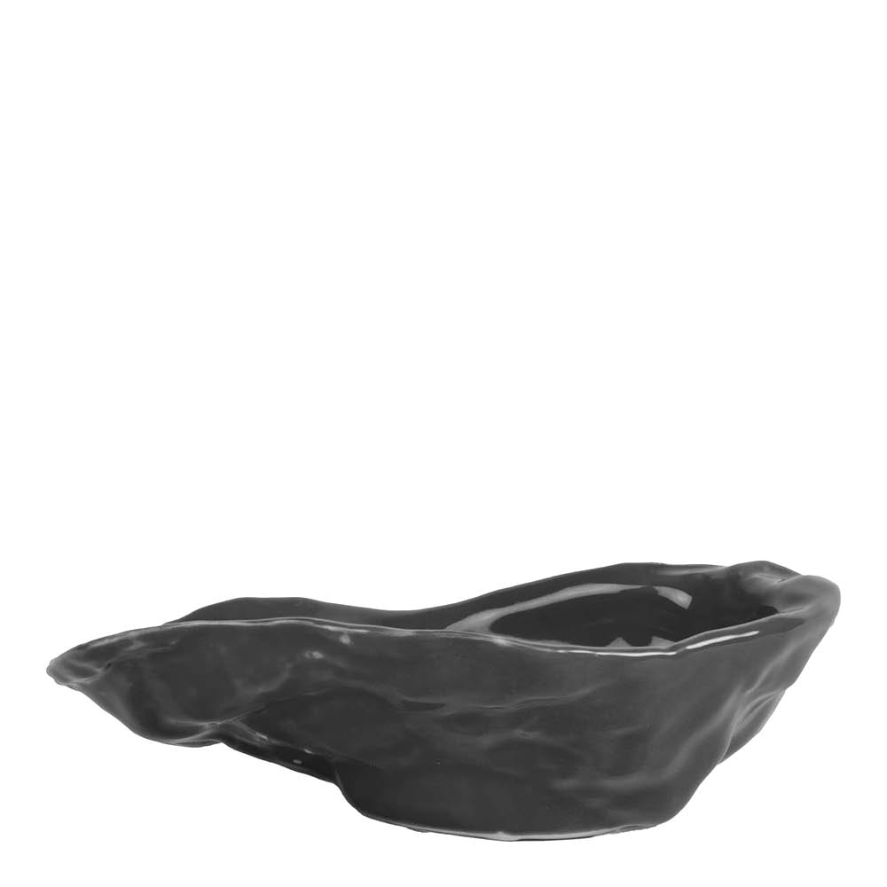 Oyster Skål 13 cm Grå