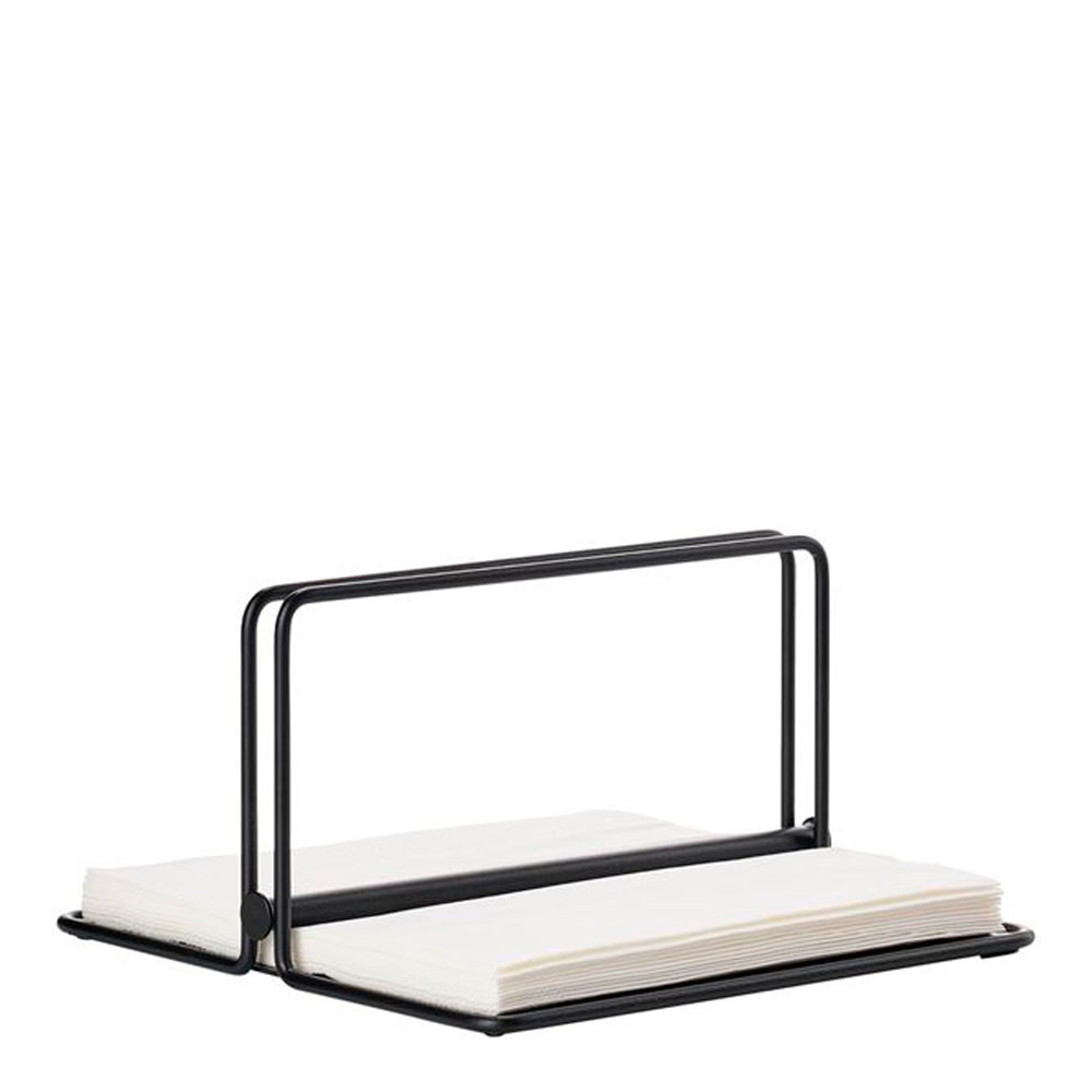 Servetthållare 22,5 cm Svart