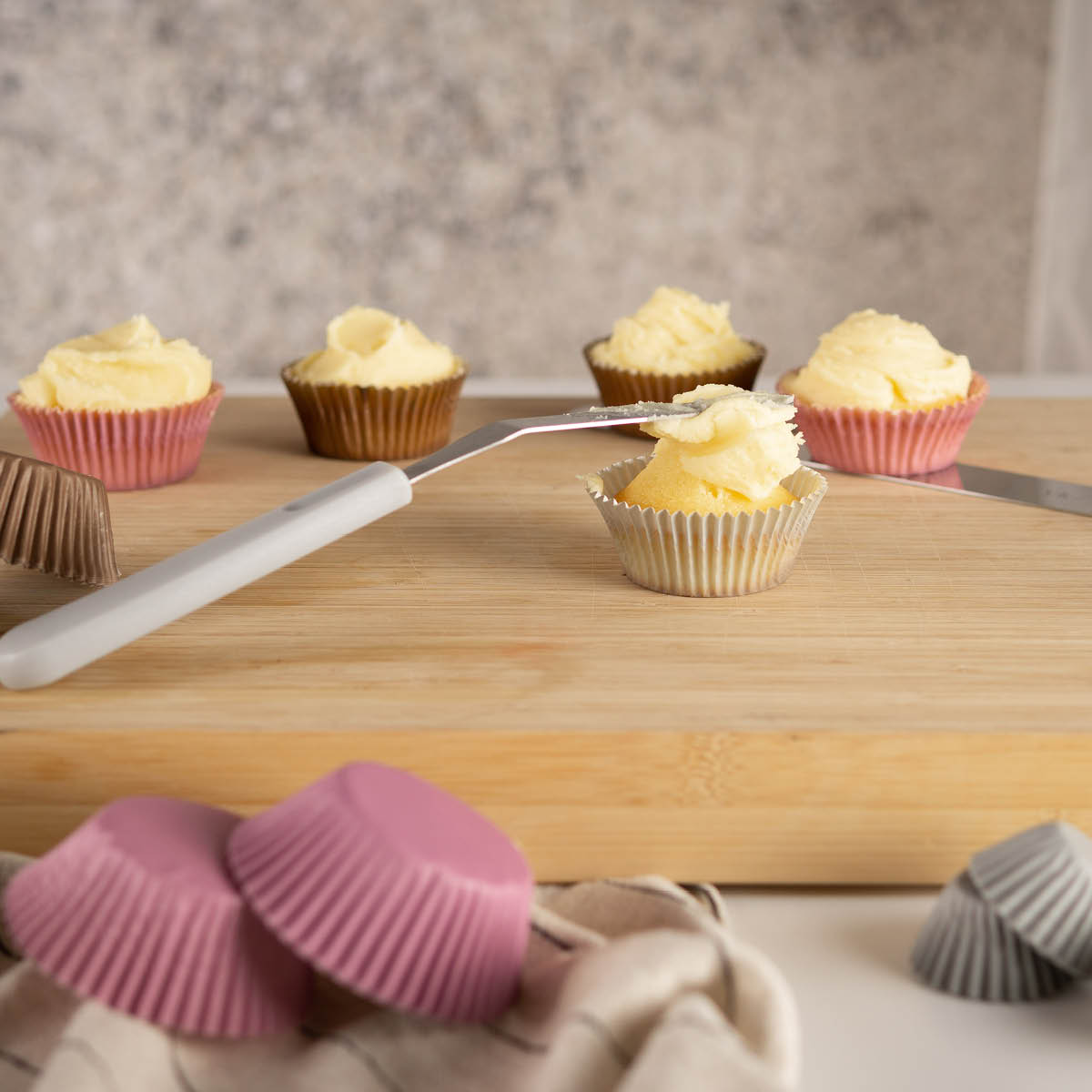 bAYk Spatel 3,5x23,5 cm Grå