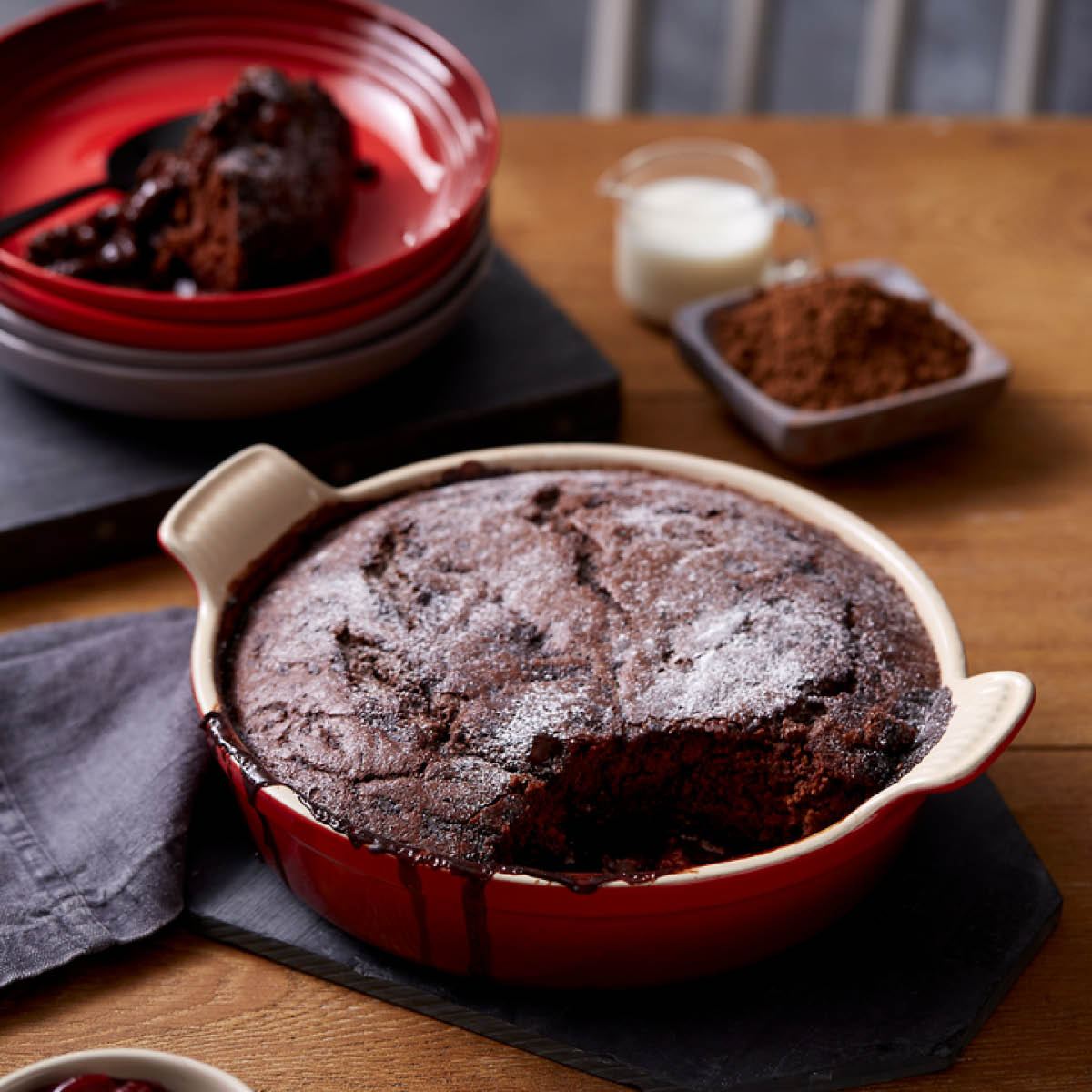 Heritage Ugnsform rund 24 cm Volcanic