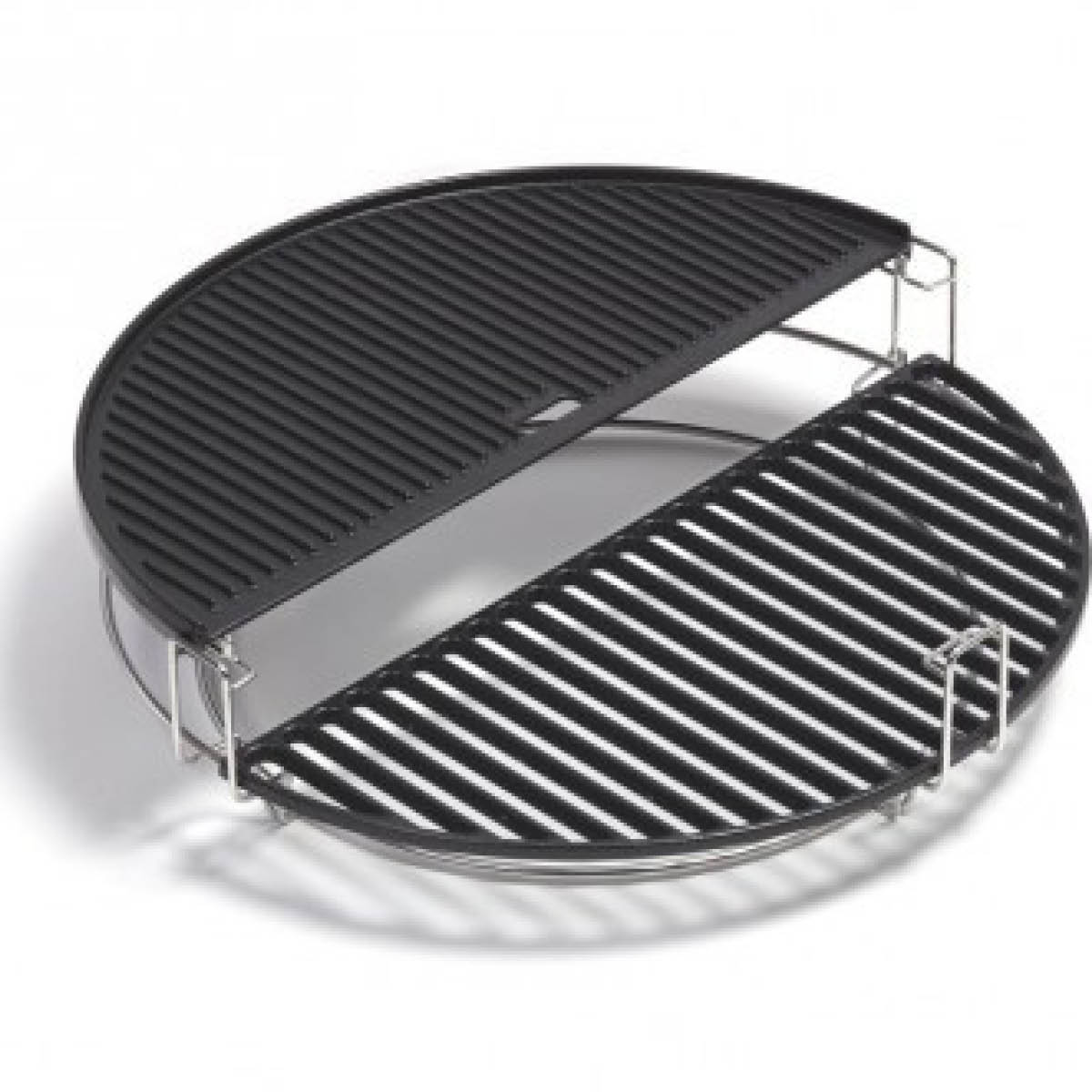 Gjutjärnsgaller halvmåne till Grill Midi 21"