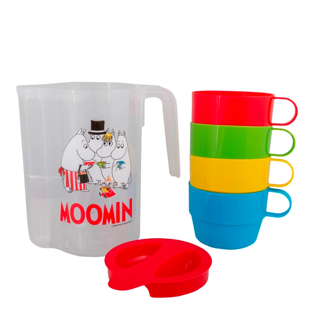 Moomin by Martinex Mumin Picknick Kanna och Mugg 4 delar
