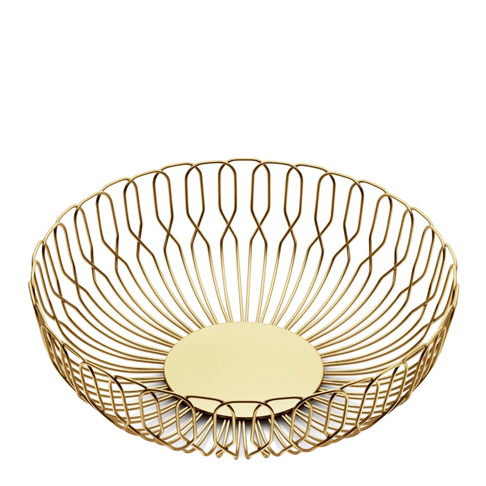 Alfredo Brödkorg 21 cm Mässing