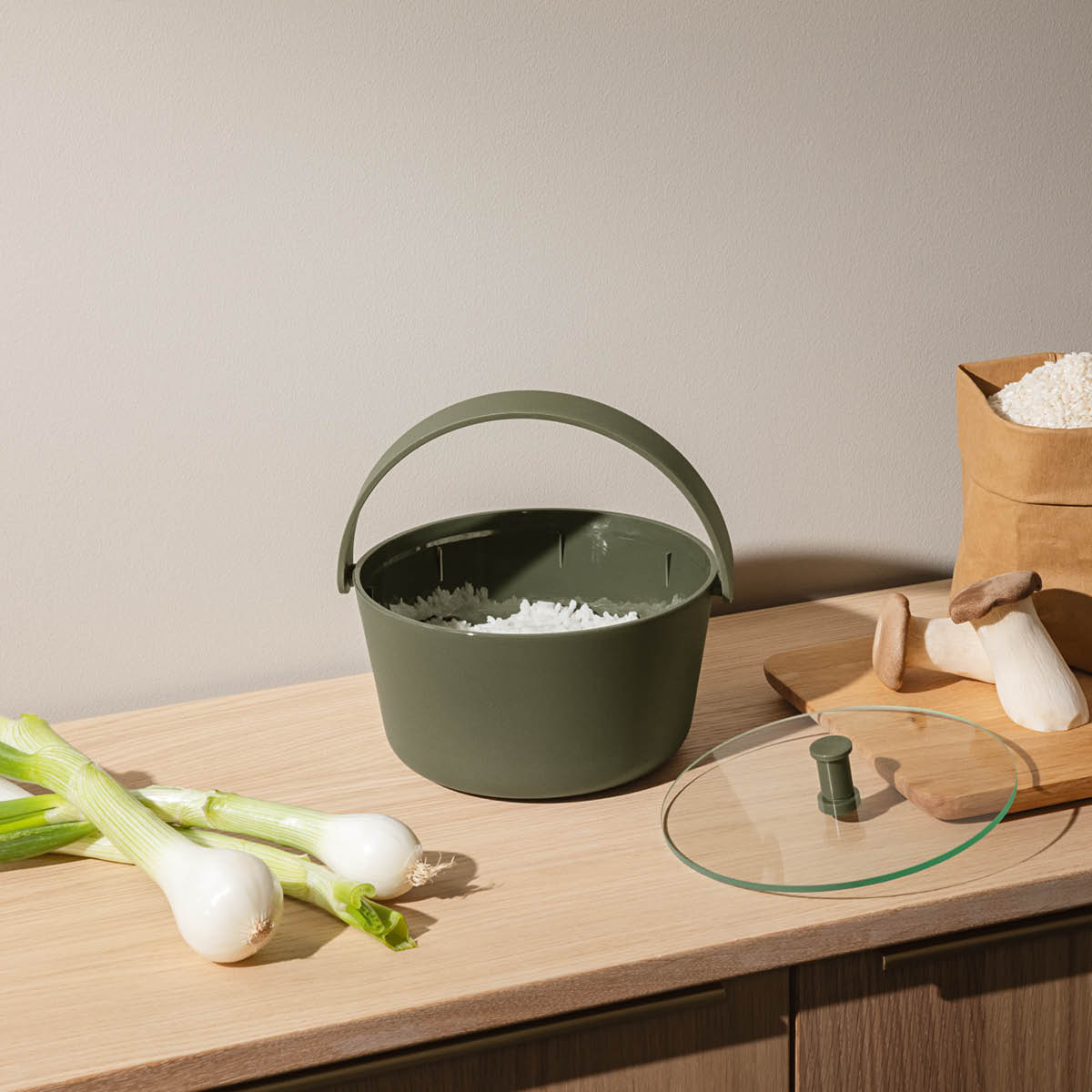 Green Tools Riskokare för mikrovågsugn Grön