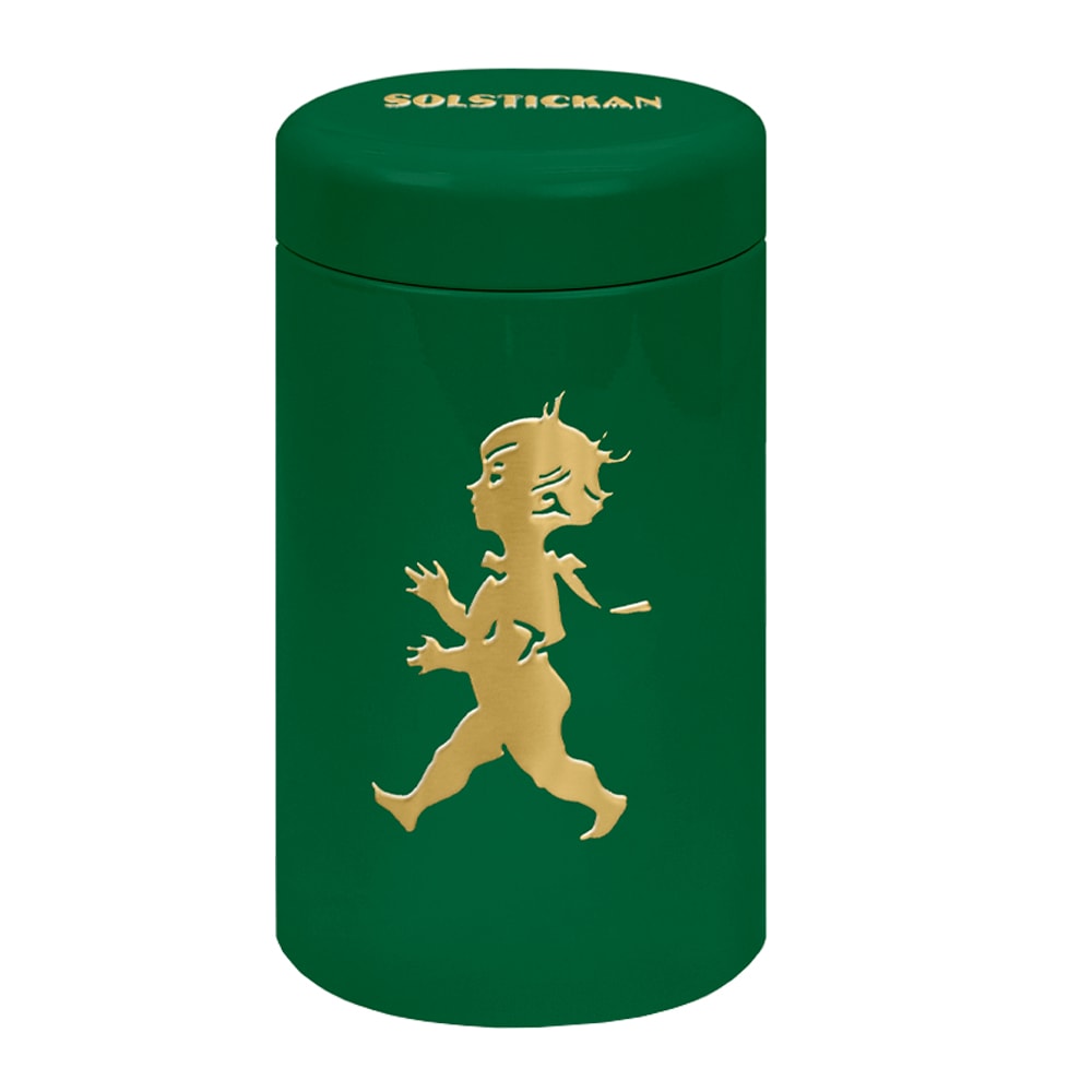 Tändsticksrör 10 cm Grön/Guld