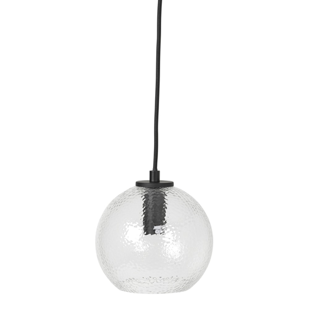 Clarise Taklampa 17x15 cm Klar/Svart