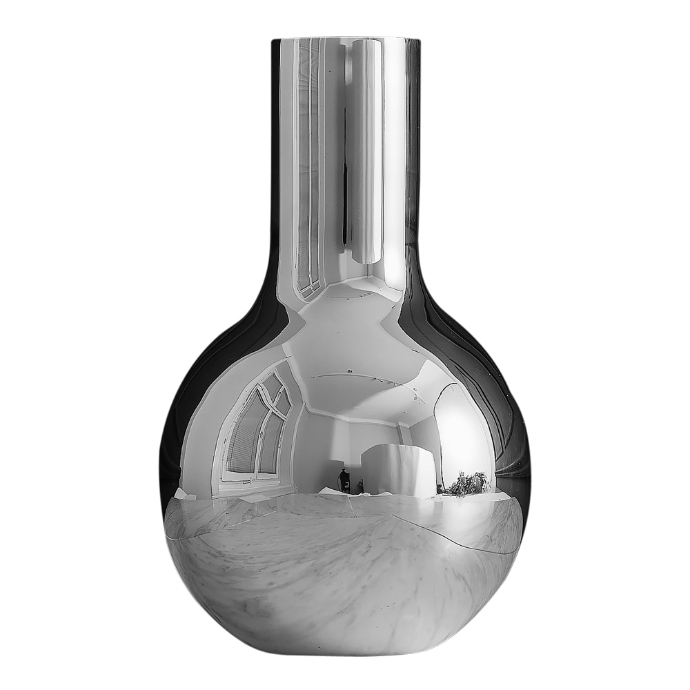 Boule Vas liten Silver