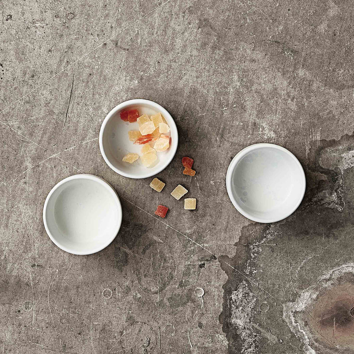 Raw Miniskålar 3-pack Arctic White