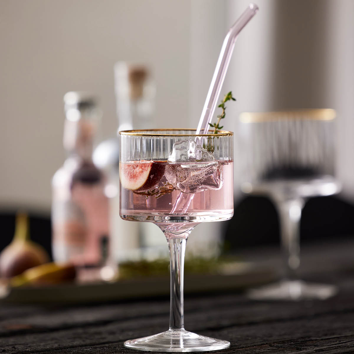 Palermo Gold Gin & Tonic Glas 32 cl 4-pack Klar