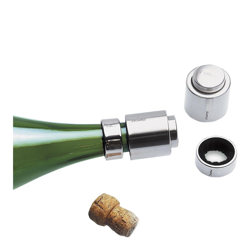 Stopper med krage för champagne