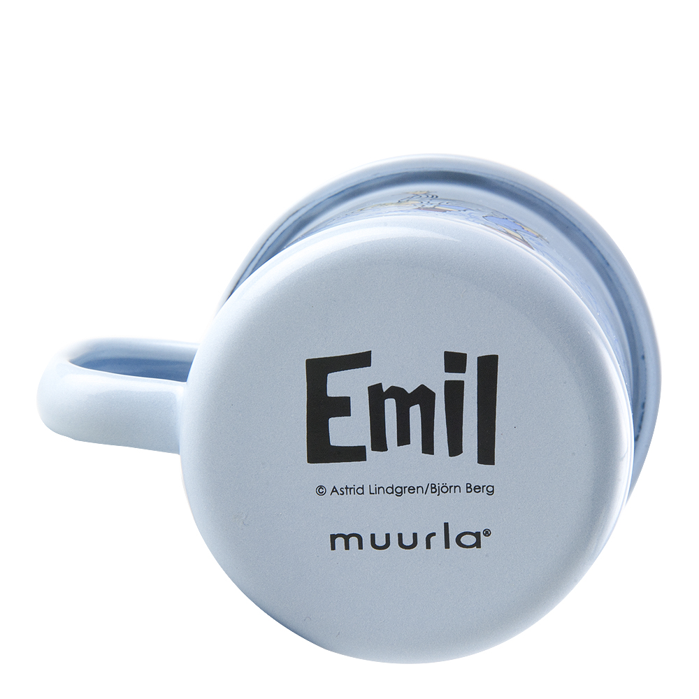 Emil i Lönneberga Emaljmugg 1,5 dl Blå