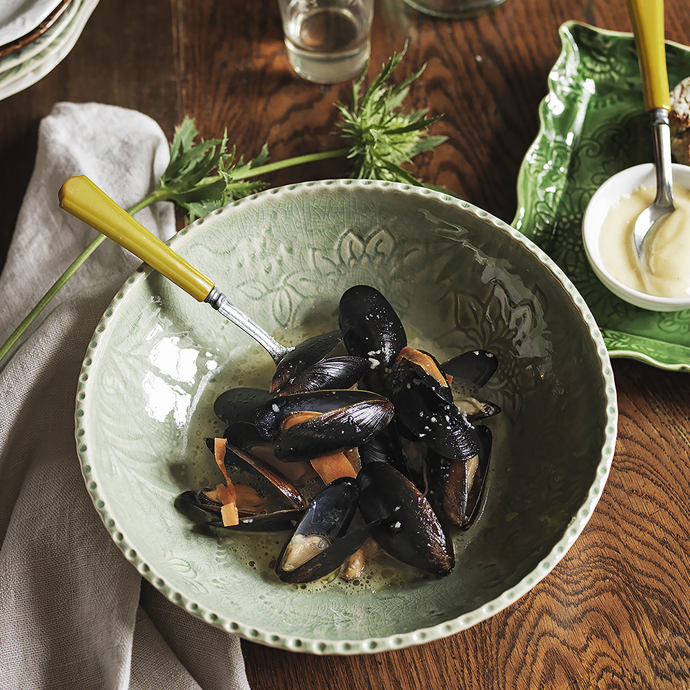 Arabesque Tallrik djup 24 cm Antique