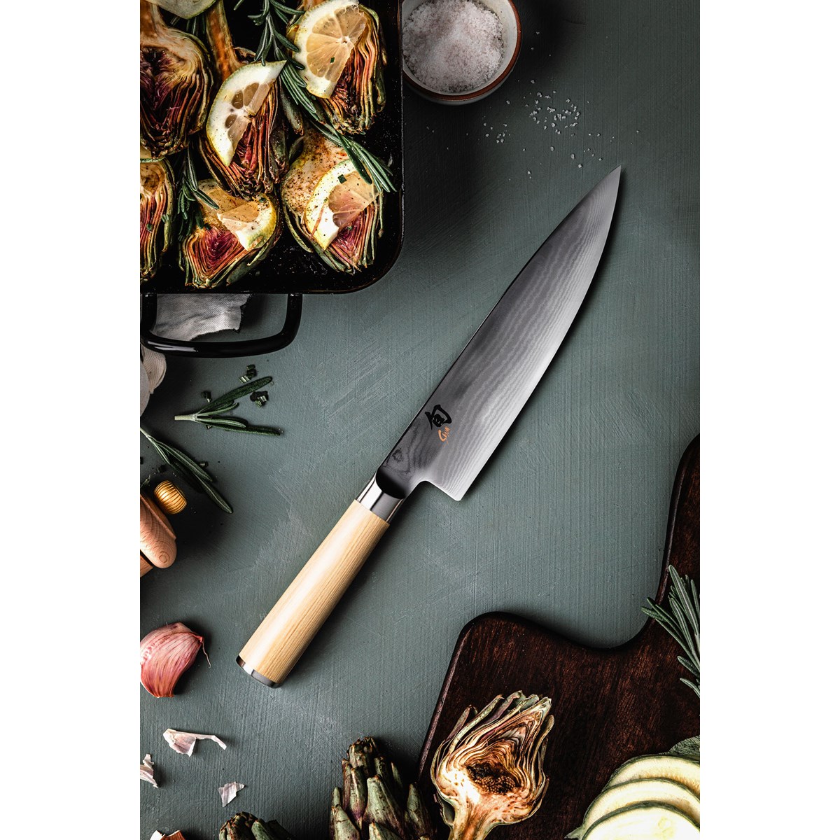 Shun Classic White Universalkniv 15 cm Rostfri