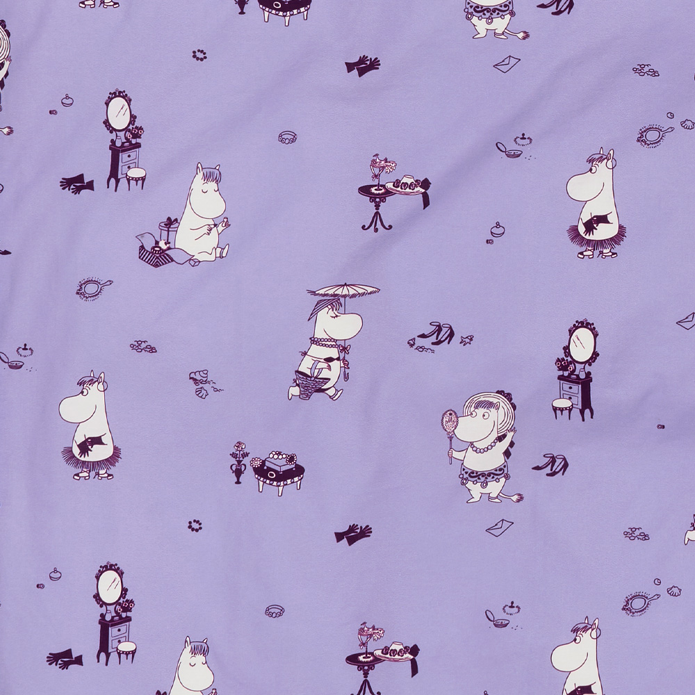 Mumin Bäddset 150x210 cm Snorkfröken Lila