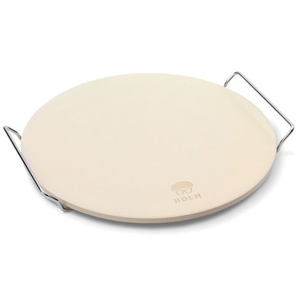 Pizzasten 33 cm Vit