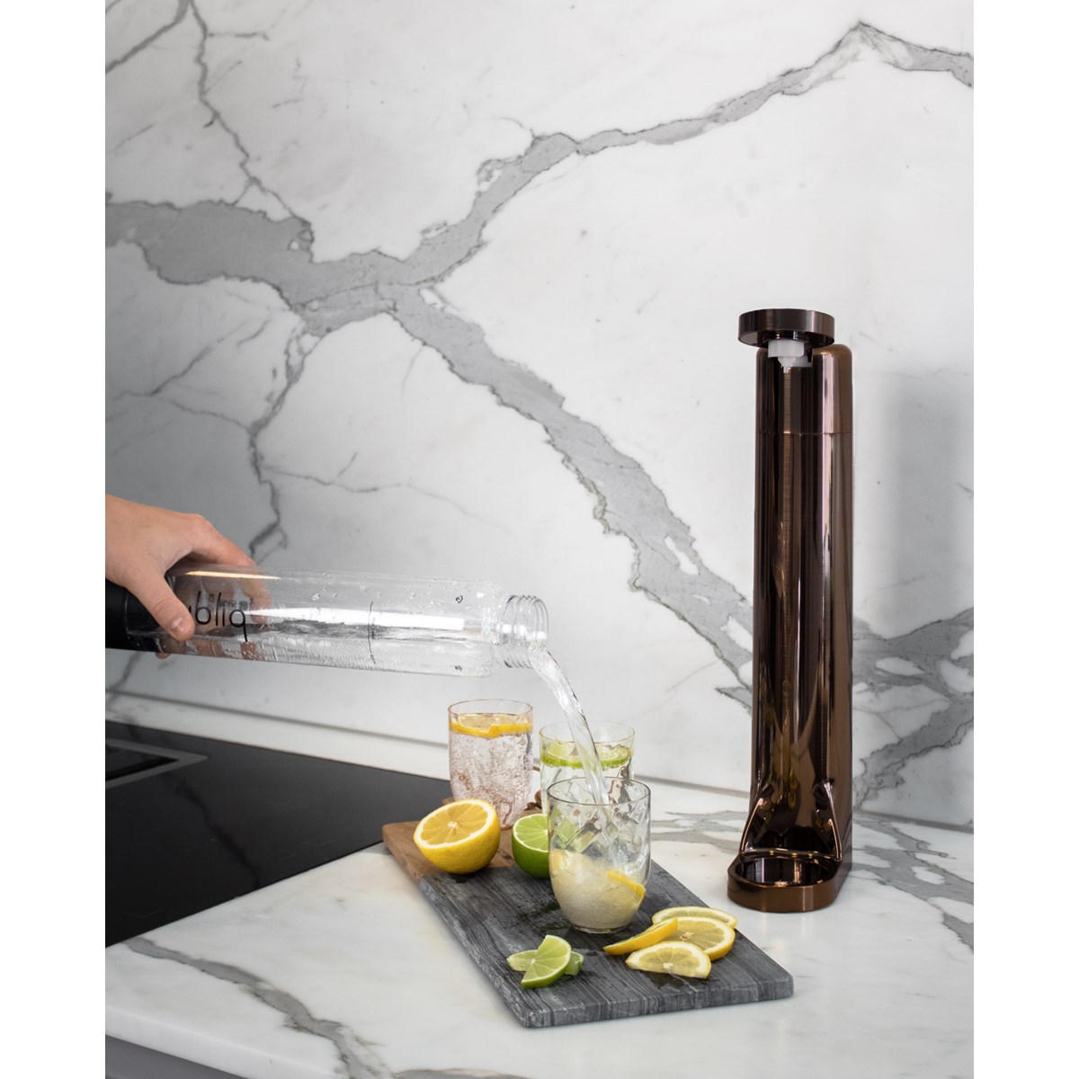 Flaska till Kolsyremaskin Koppar