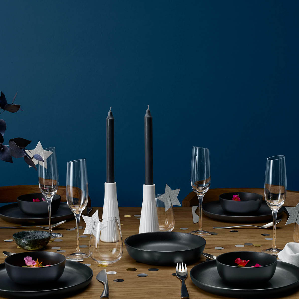 Nordic Kitchen Tallrik djup 20 cm Svart