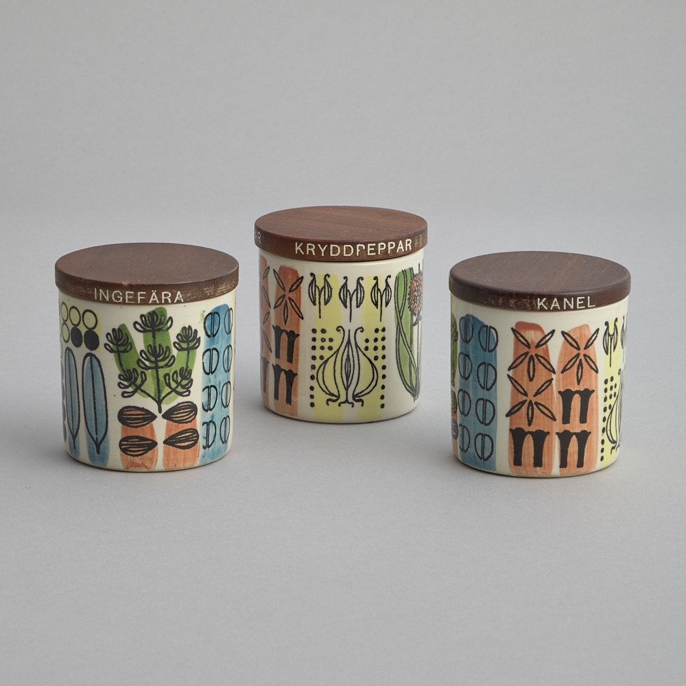 SÅLD Kryddburkar 3 st Jie