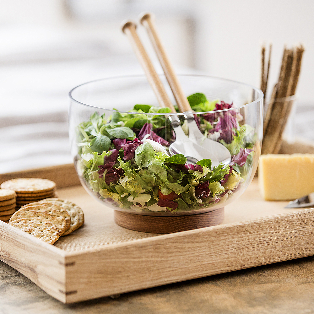 Nature Salladsbestick Trä/Rostfri