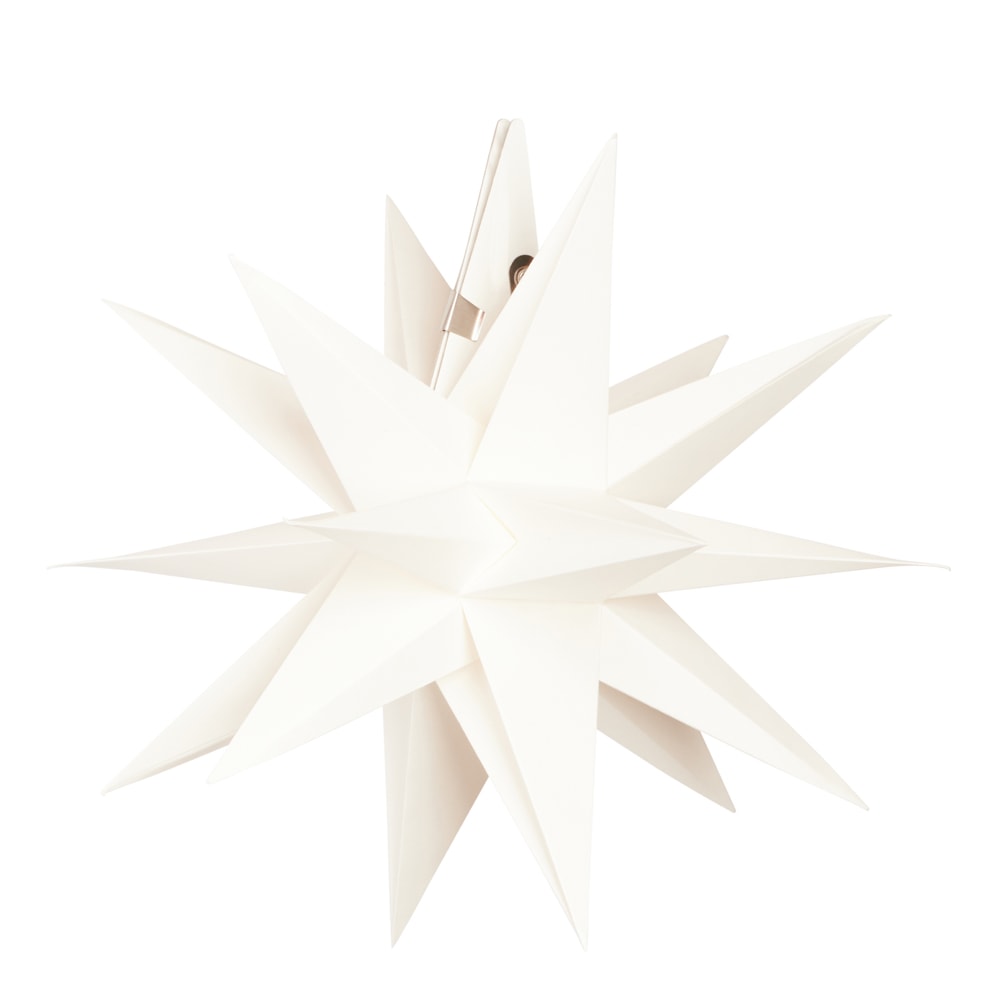 Sputnik Julstjärna 30 cm Vit