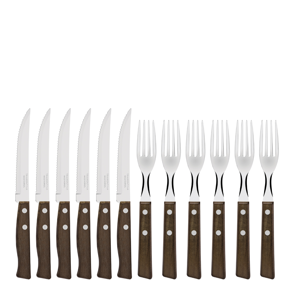 Churrasco Grillbestick 12 delar Ipê-trä