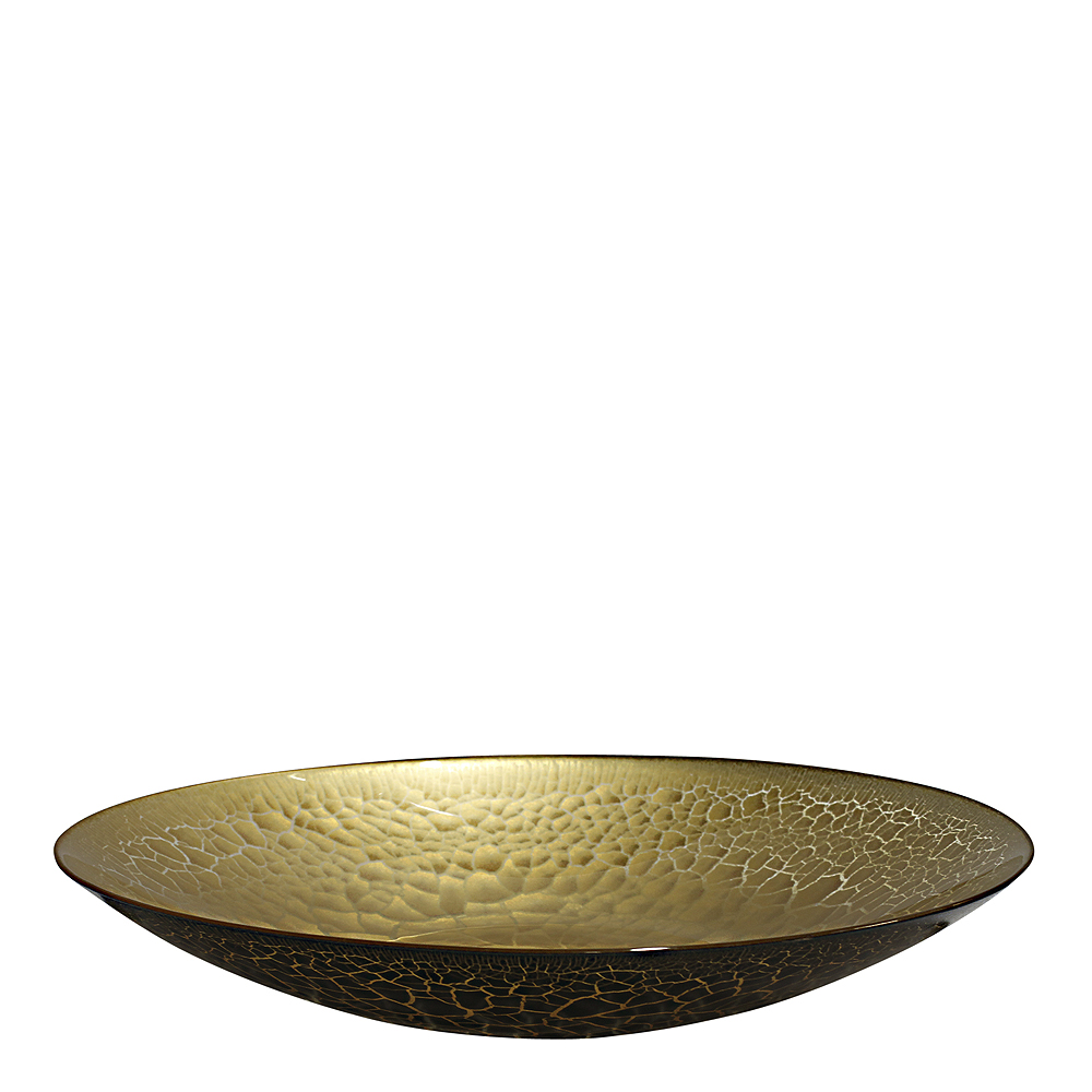 Croco Fat 39 cm Svart/Guld