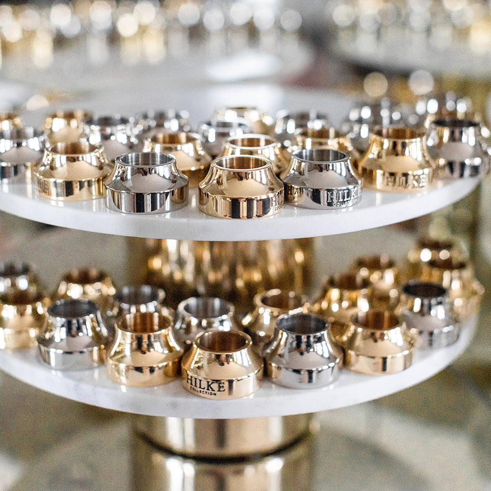 Piccolo No.2 Ljusstake Förnicklad Mässing