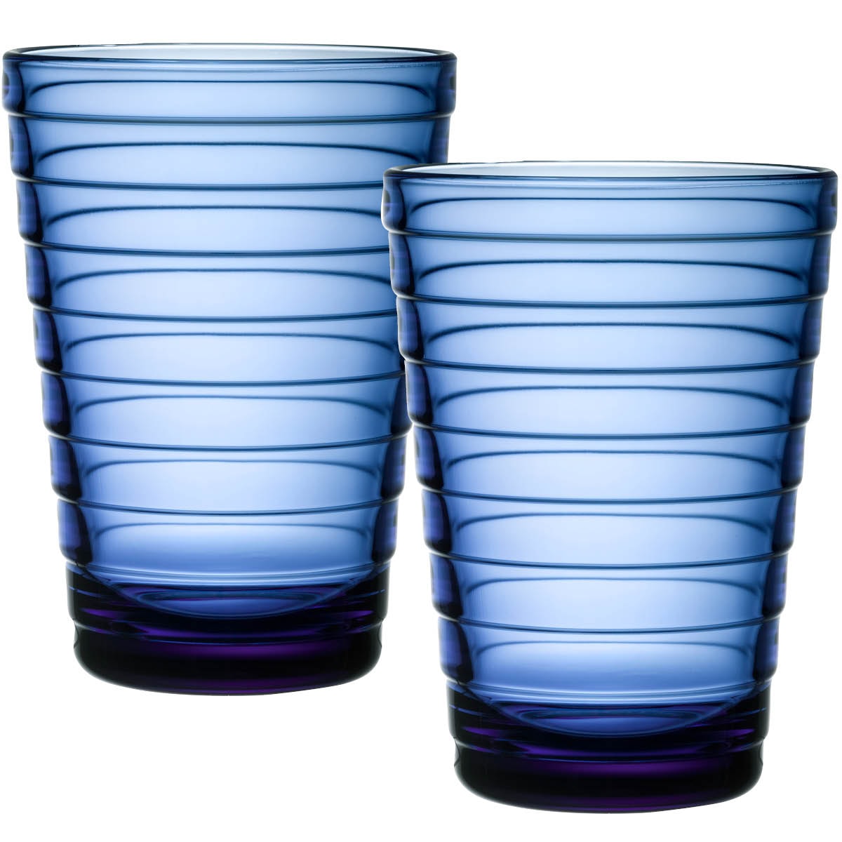 Aino Aalto Glas 33 cl 2-pack Ultramarinblå