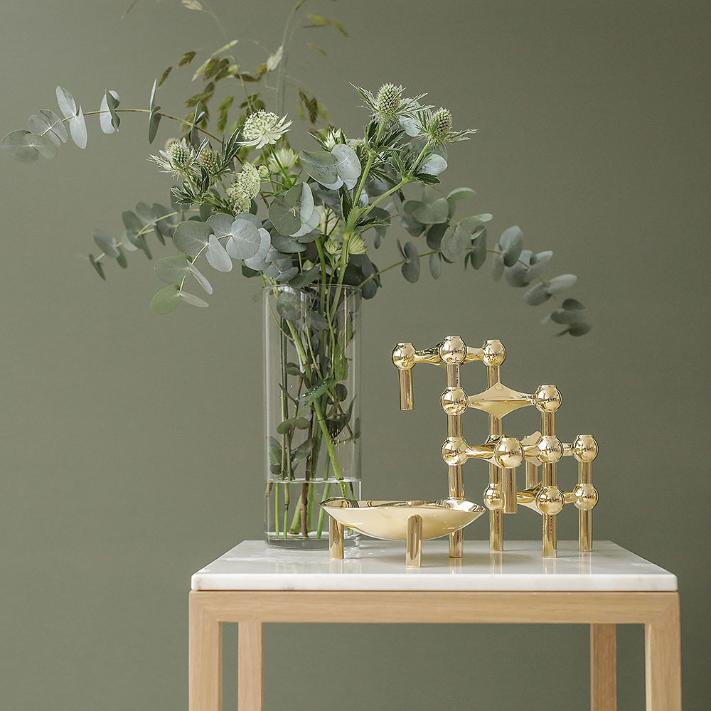 Stoff Nagel Skål 13,8 cm Mässing