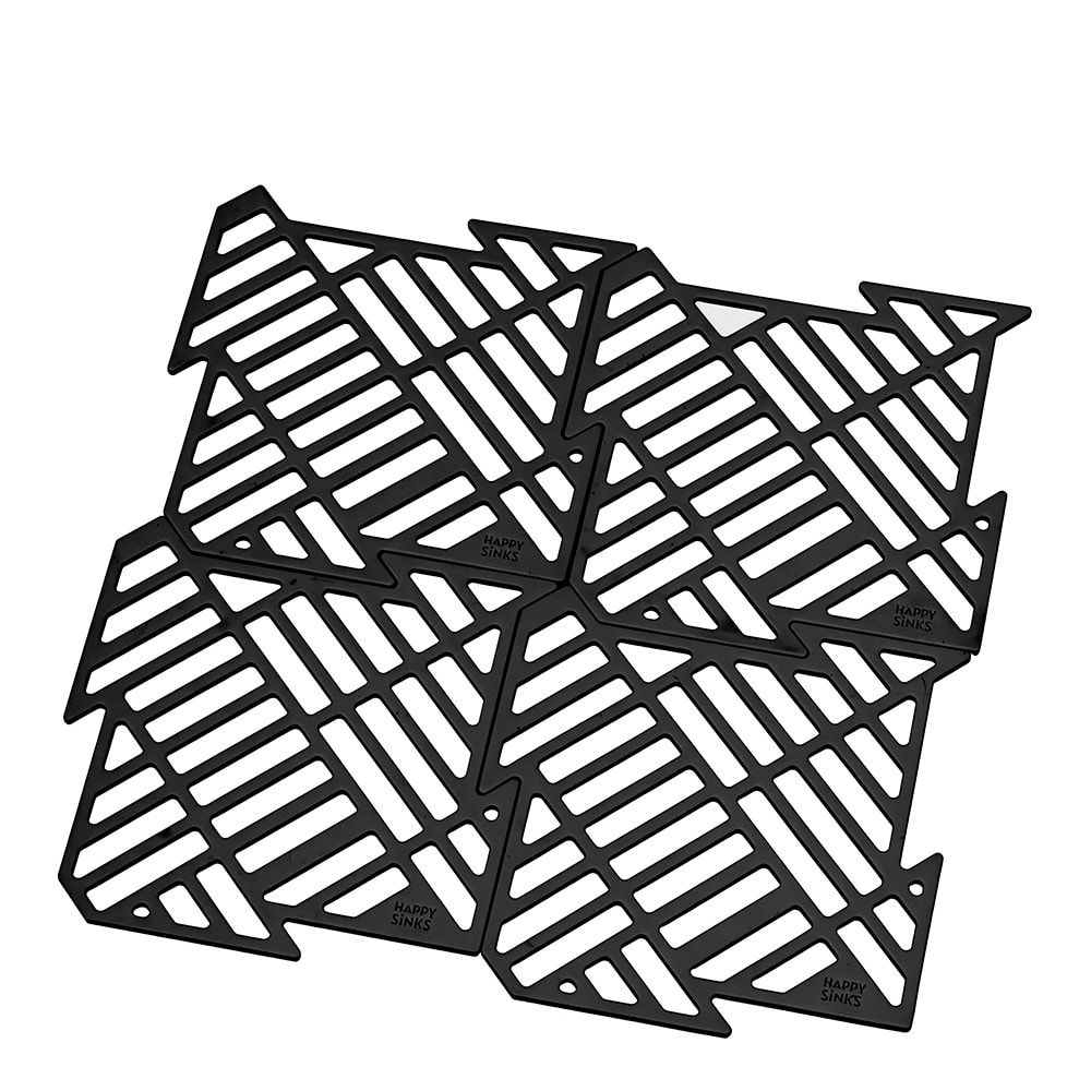 Happy Diskho-skydd Puzzle 4 delar Svart