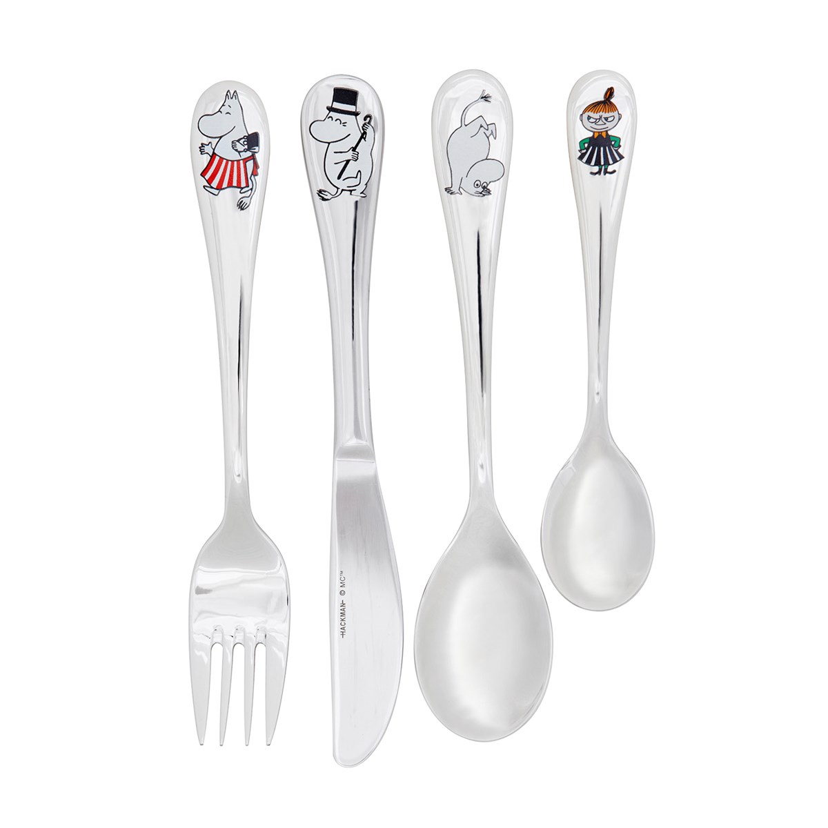 Bestickset Barn Muminfamiljen