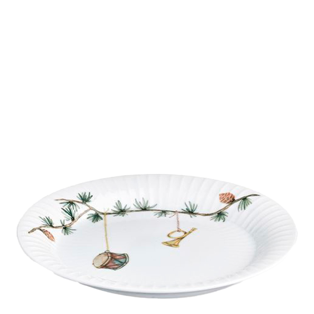 Hammersh?i christmas Tallrik 19 cm Vit