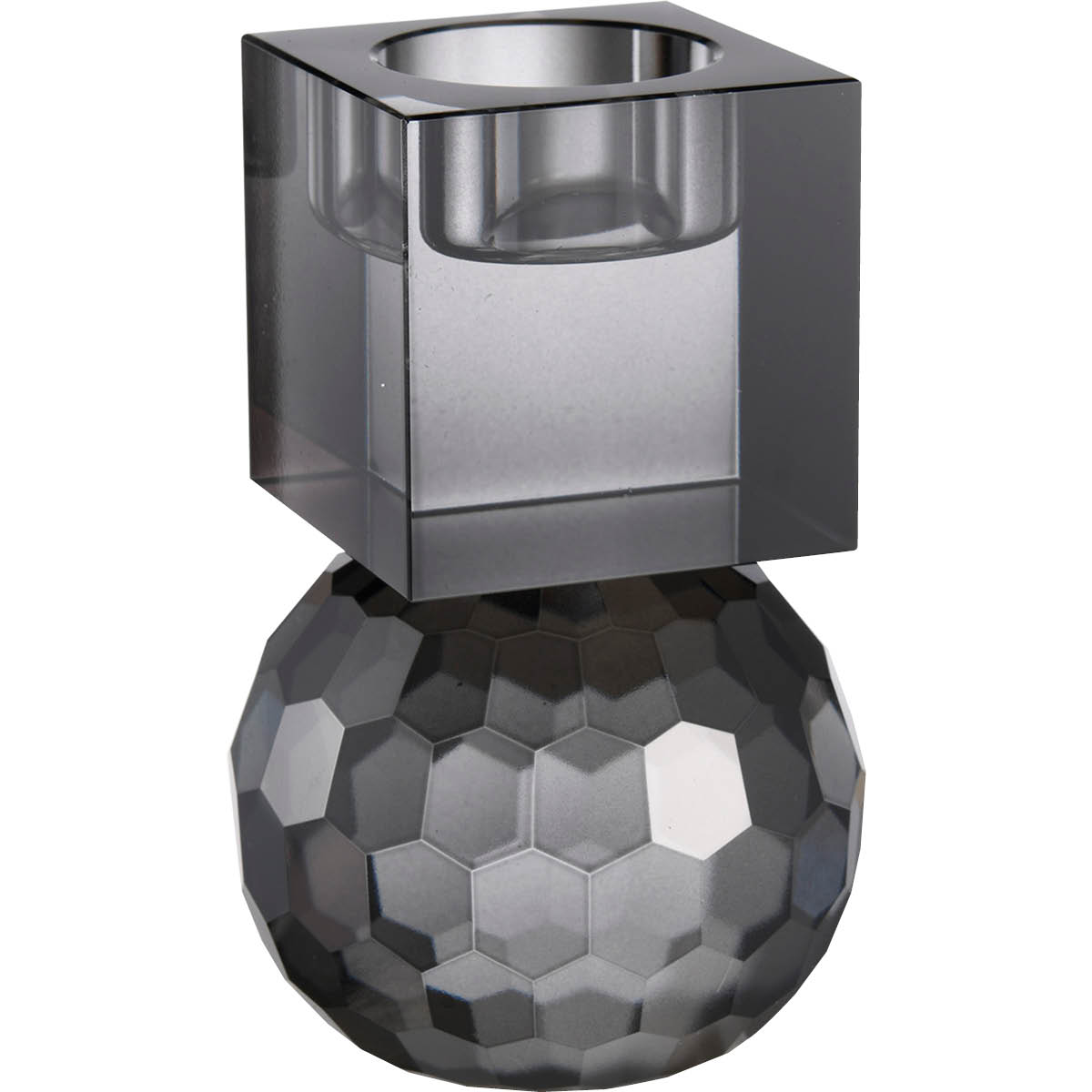 Milano Ljusstake 8 cm Svart