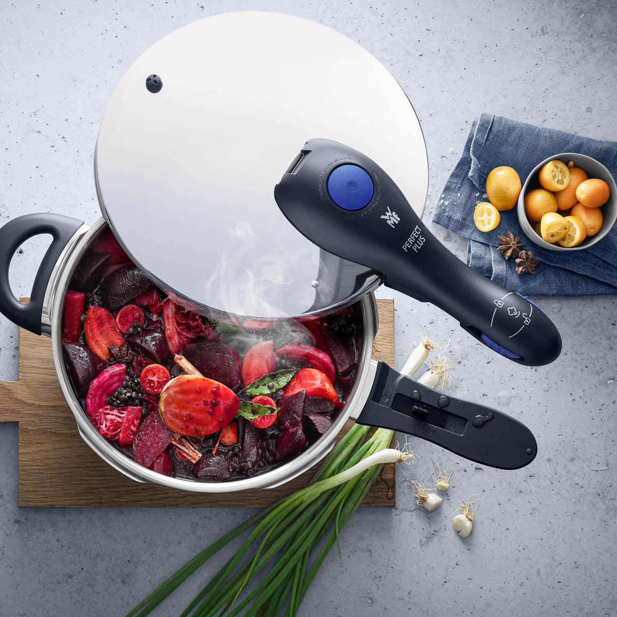 Perfect Plus Tryckkokare med Insats 6,5 L Cromargan