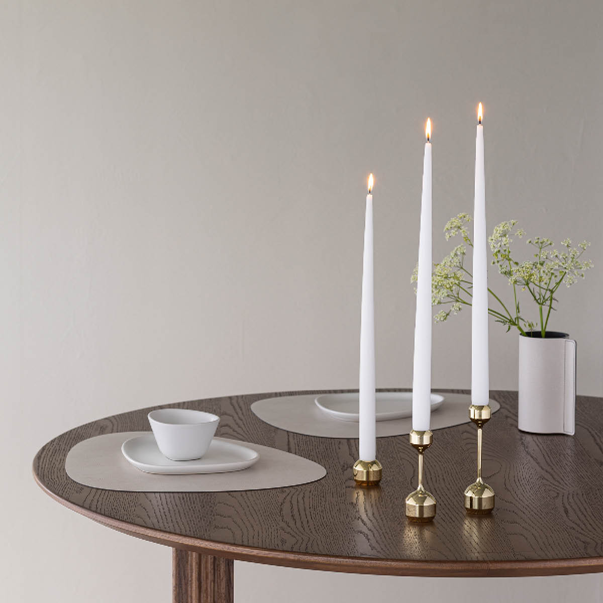 Silhouette Ljusstake 3,4 cm 2-pack Guld