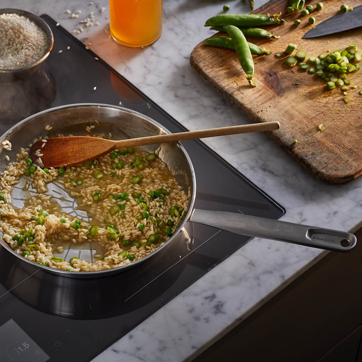 Fiskars All Steel Pure Stekpanna 28 cm Rostfritt stål